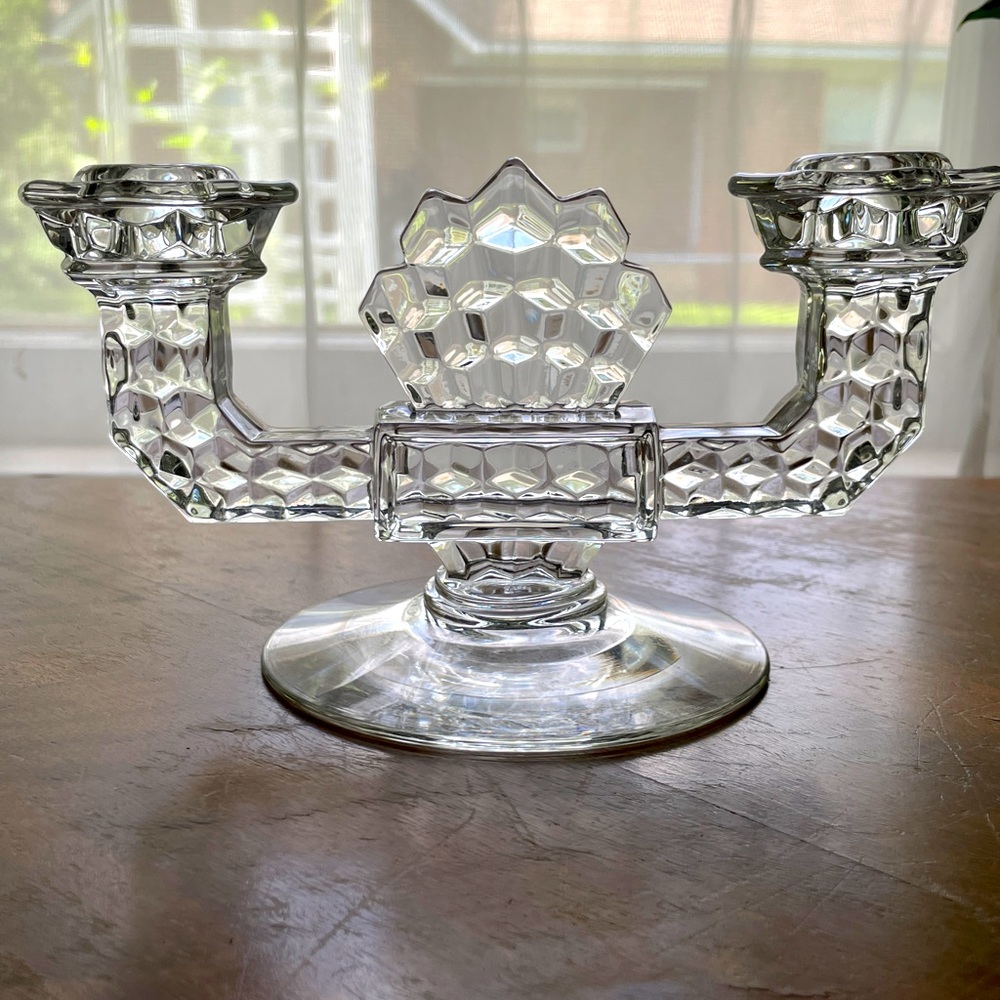 Fostoria American‎ Double Candleholder